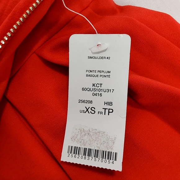 Bebe Strapless peplum top - Picture 6 of 9